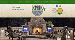 Desktop Screenshot of dcpatio.com